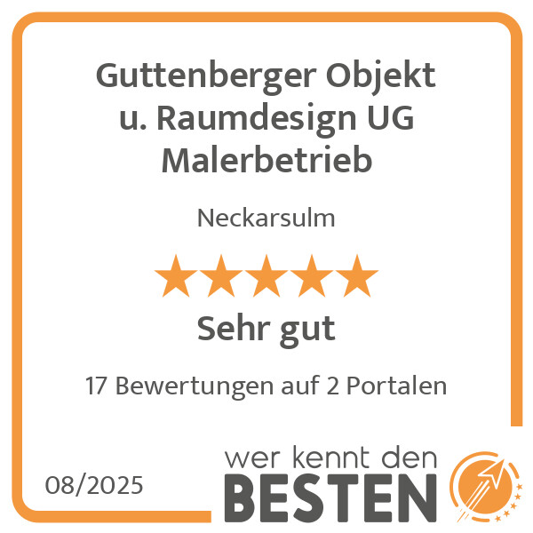 Bilder Guttenberger Objekt u. Raumdesign UG Malerbetrieb
