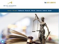 Website Screenshot Rechtsanwältin Renate Hofmann