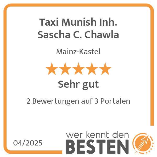 Bilder Taxi Munish Inh. Sascha C. Chawla