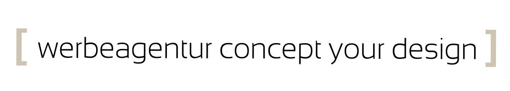 Werbeagentur concept your design Logo