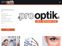 pro optik Köngen website screenshot