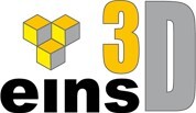 Eins3D Logo