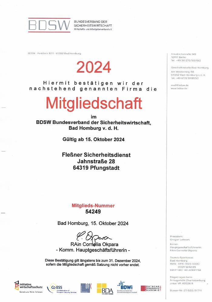 Bilder Fleßner Sicherheitsdienst & Schlüsselnotdienst