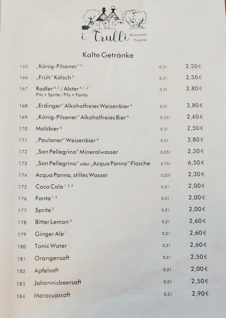 Bilder Restaurant I Trulli