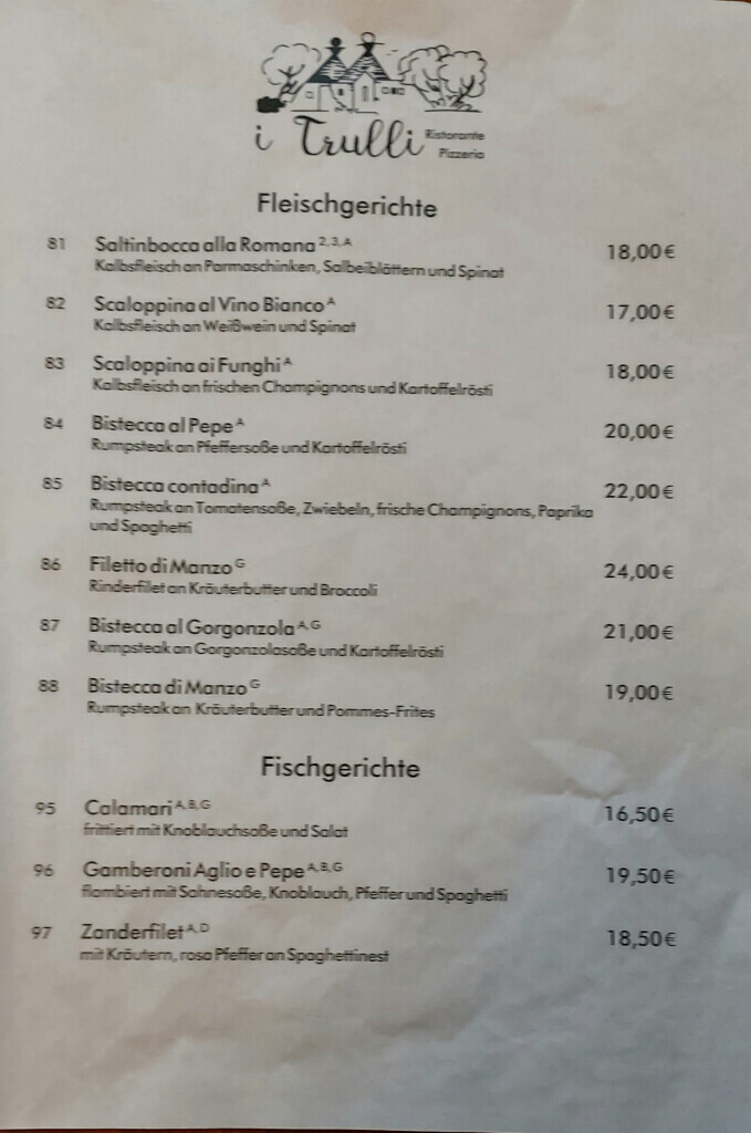 Bilder Restaurant I Trulli