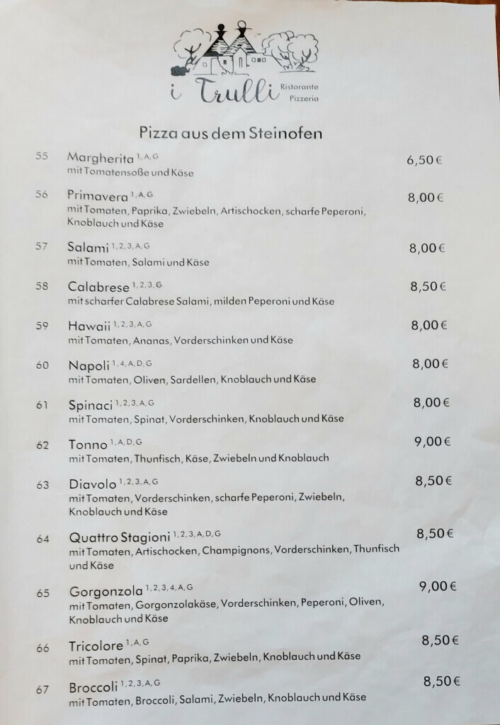 Bilder Restaurant I Trulli