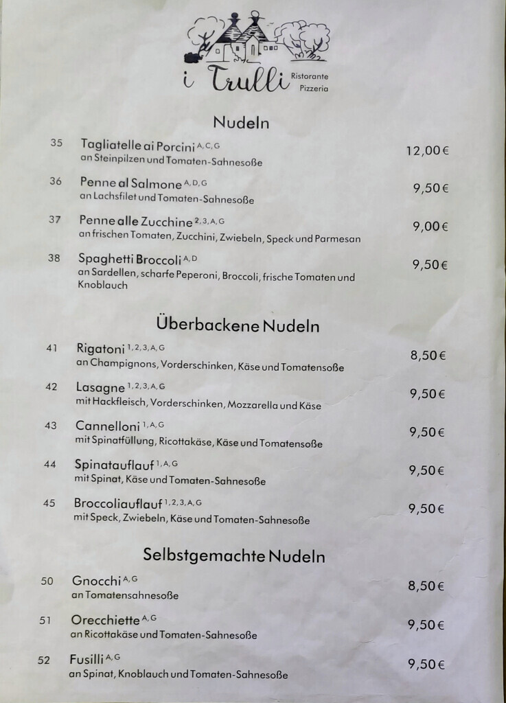 Bilder Restaurant I Trulli