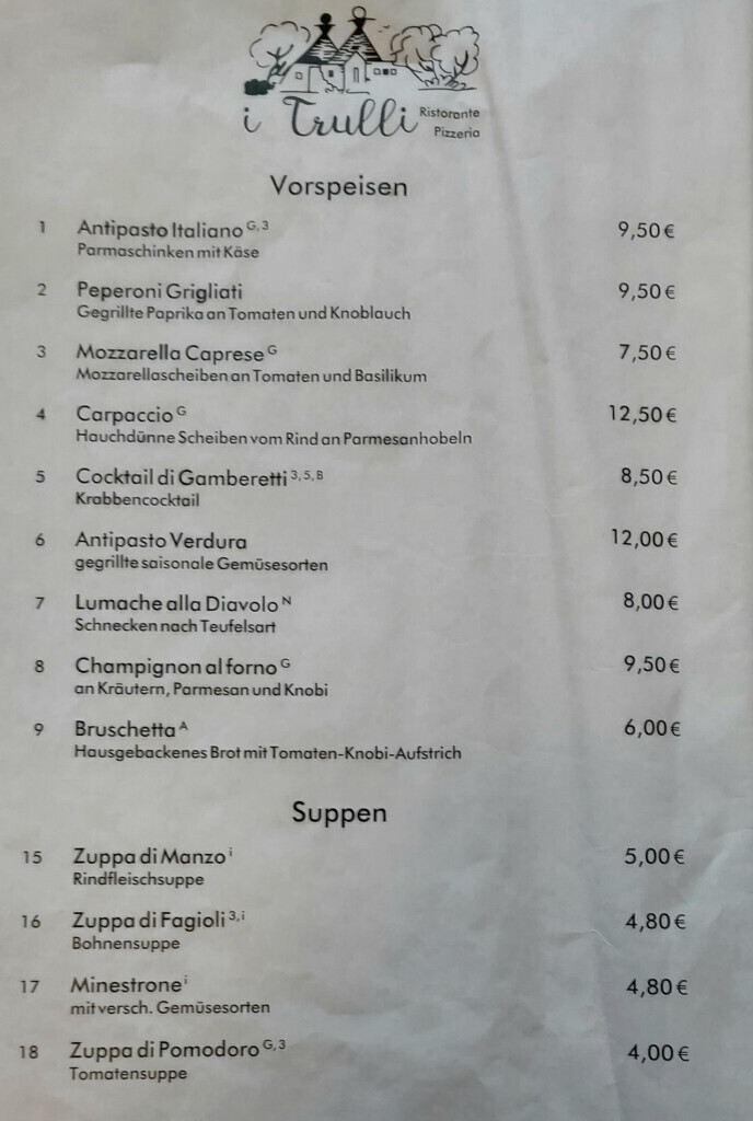 Bilder Restaurant I Trulli