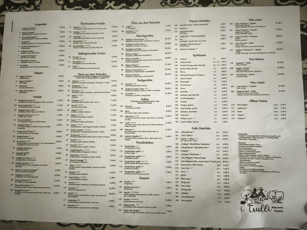 Bilder Restaurant I Trulli