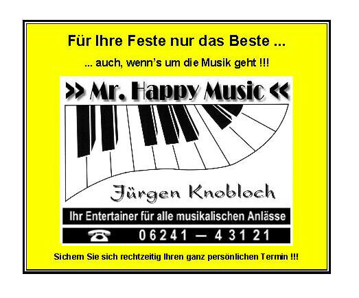 Mr. Happy Music Logo
