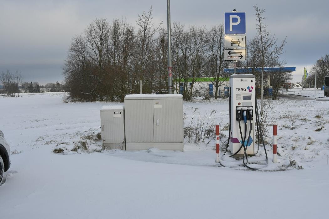 Bilder TEAG Mobil-Ladestation