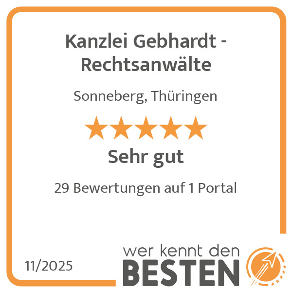 Bilder Kanzlei Gebhardt - Rechtsanwälte