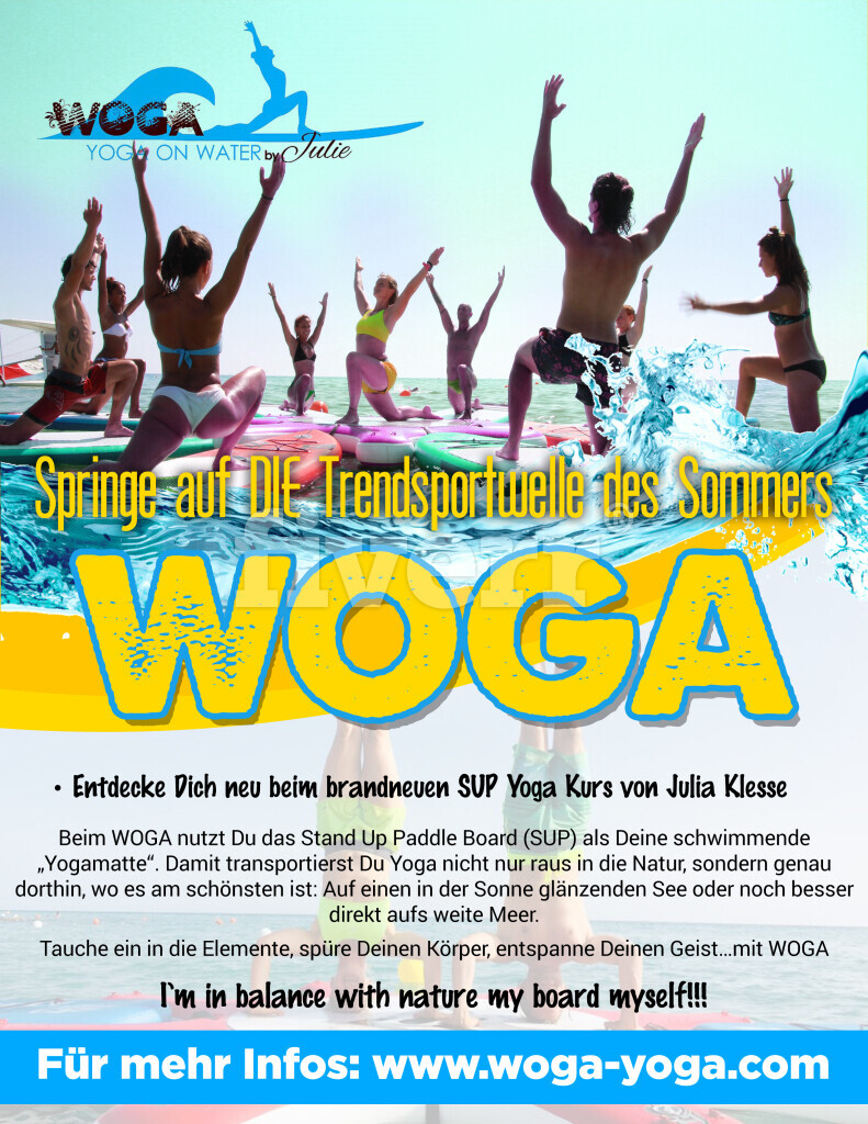 Bilder WOGA SUP Yoga Academy