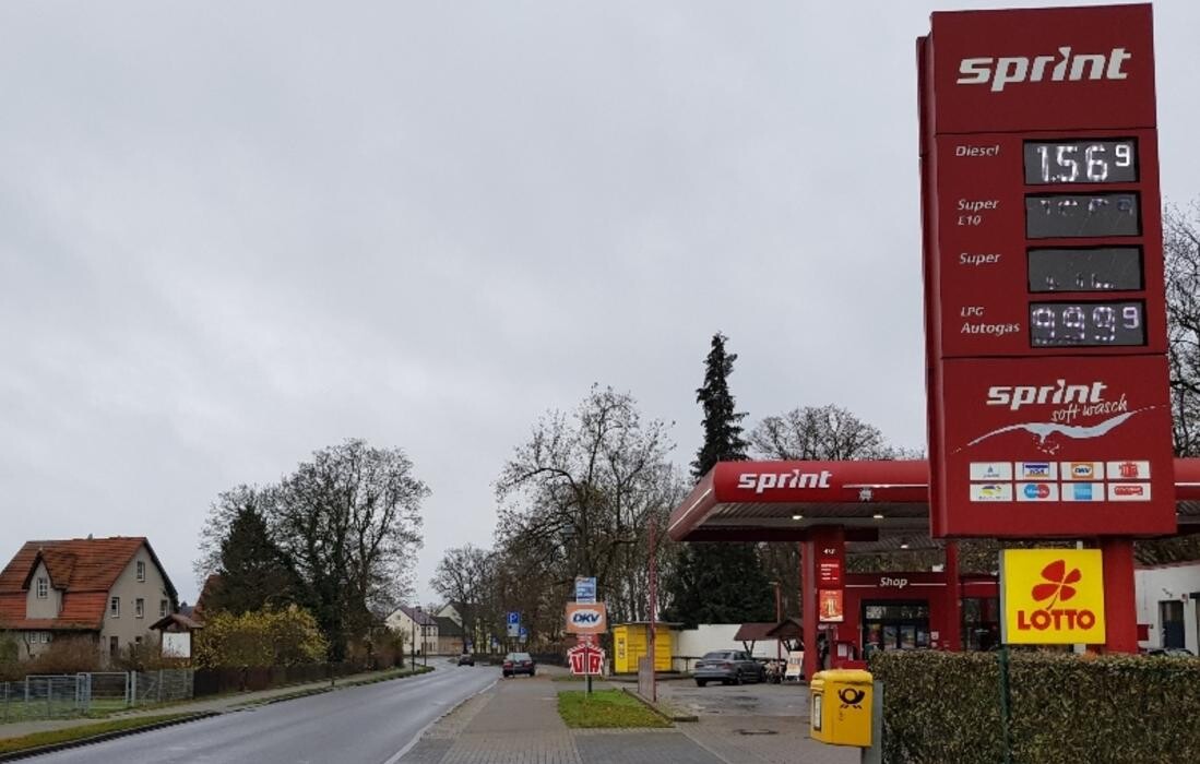 Bilder sprint Tankstelle