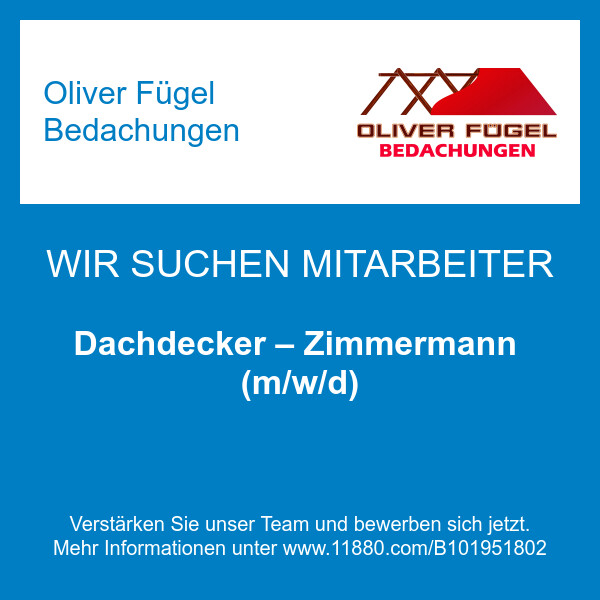 Bilder Oliver Fügel Bedachungen