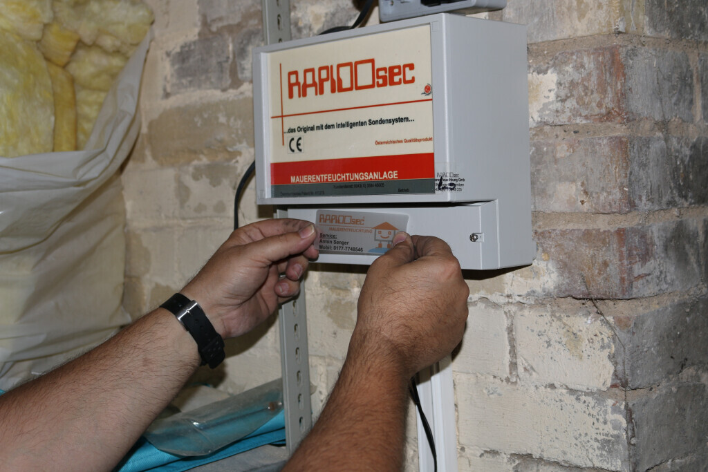 Bilder RAPIDOsec.info Mauerentfeuchtung
