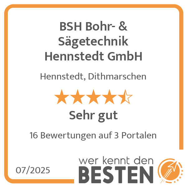 Bilder BSH Bohr- & Sägetechnik Hennstedt GmbH
