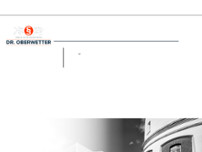 Kanzlei Dr. Oberwetter website screenshot