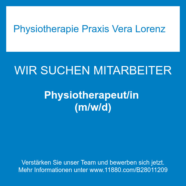 Bilder Physiotherapie Praxis Vera Lorenz