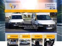 Website Screenshot Izf-ihr zuverlässiger Fahrdienst GmbH