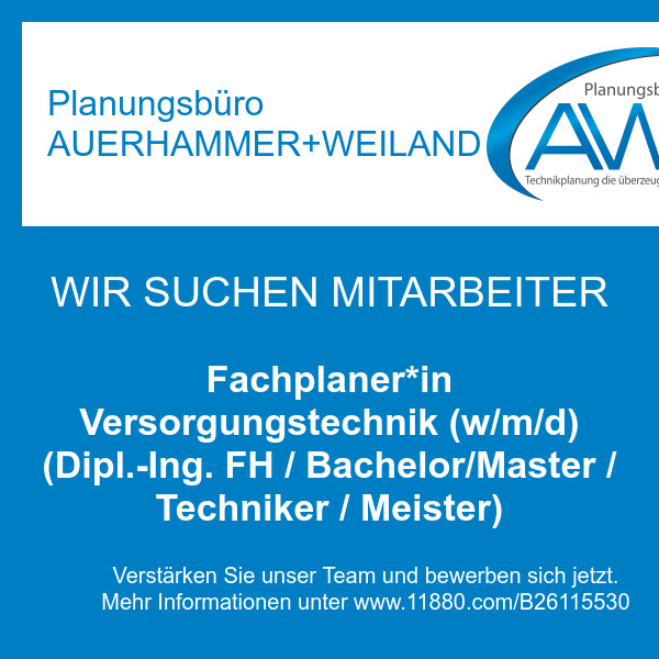 Bilder Planungsbüro AUERHAMMER+WEILAND