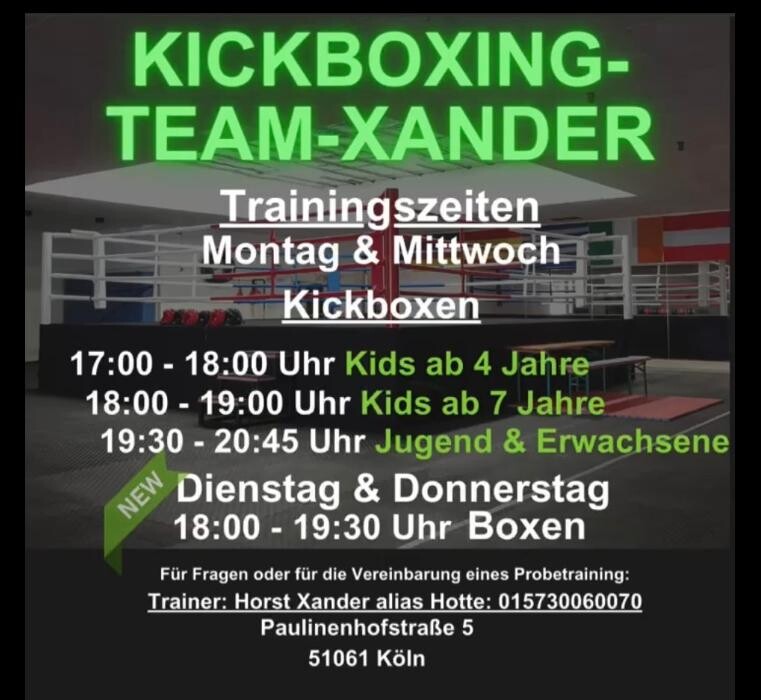 Bilder Kickboxen-Team-Xander