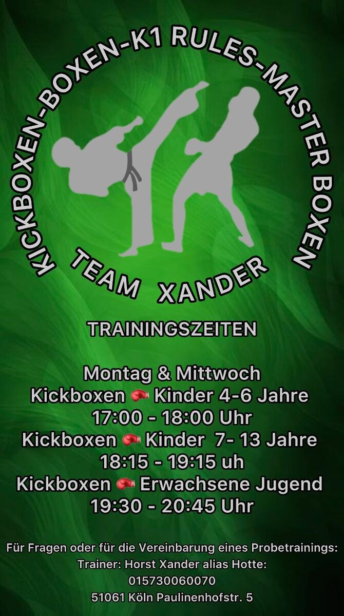 Bilder Kickboxen-Team-Xander