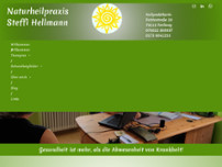 Naturheilpraxis Steffi Hellmann website screenshot