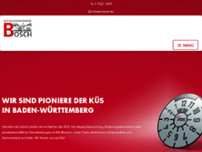 Ingenieurbüro Bosch KfZ Sachverständige website screenshot