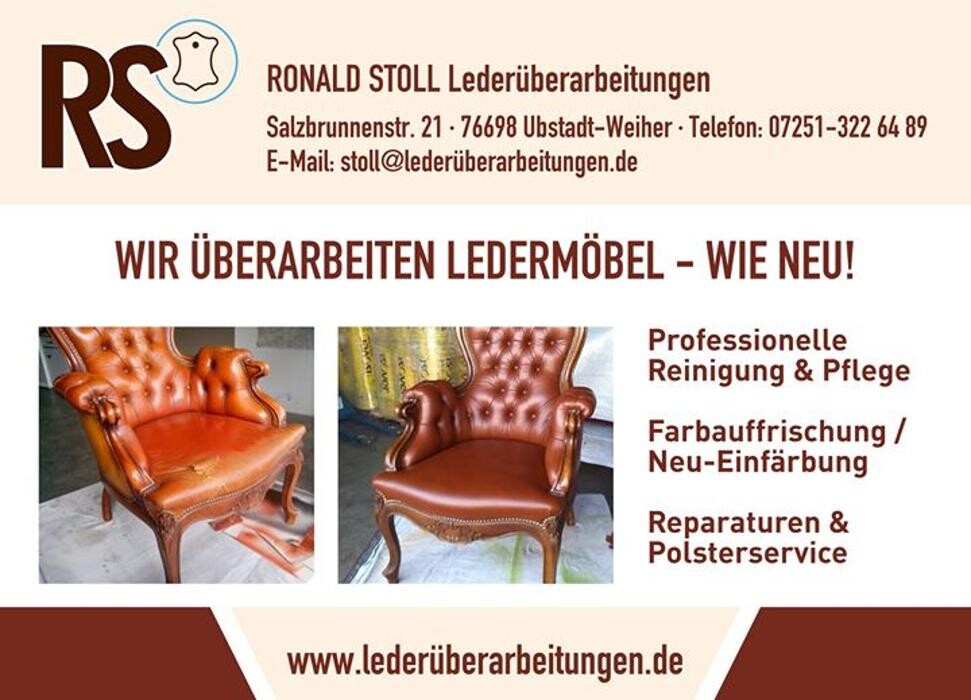 Bilder RS Lederüberarbeitungen