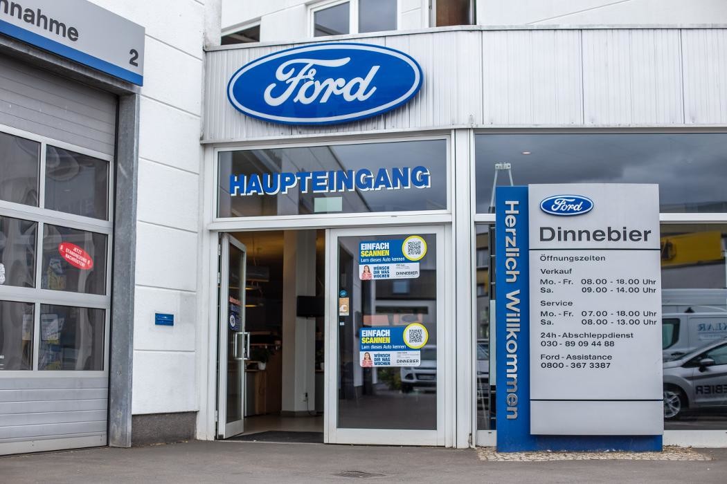 Bilder Autohaus Dinnebier Ford Wilmersdorf