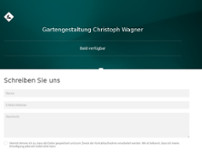 Gartengestaltung Wagner website screenshot