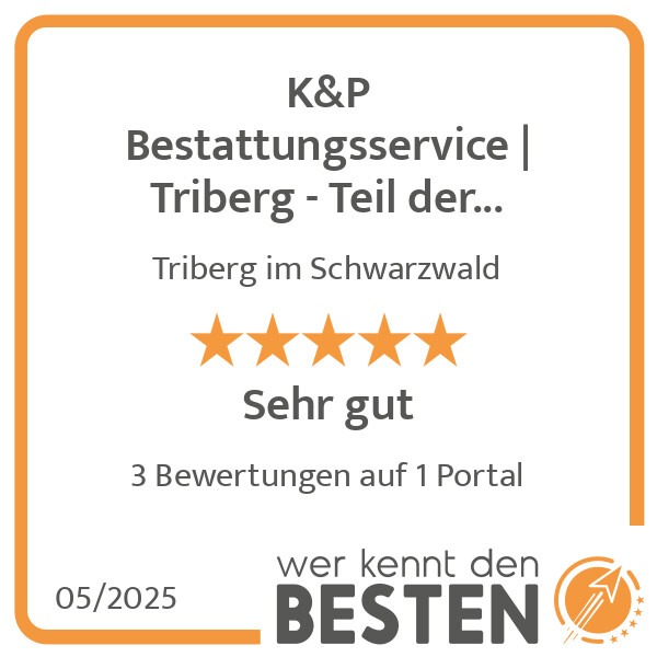 Bilder K&P Bestattungsservice | Triberg - Teil der mymoria Familie