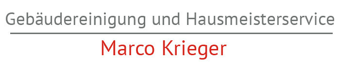 Gebäudereinigung und Hausmeisterservice Marco Krieger Logo