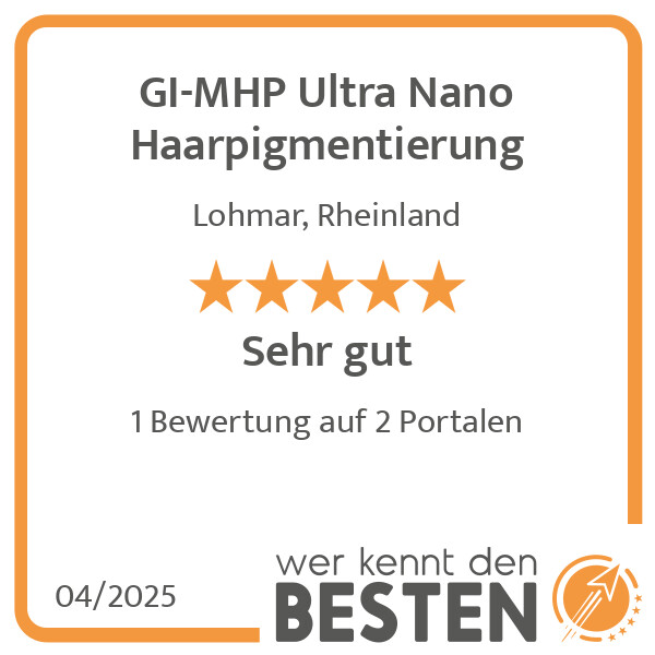 Bilder GI-MHP Ultra Nano Haarpigmentierung