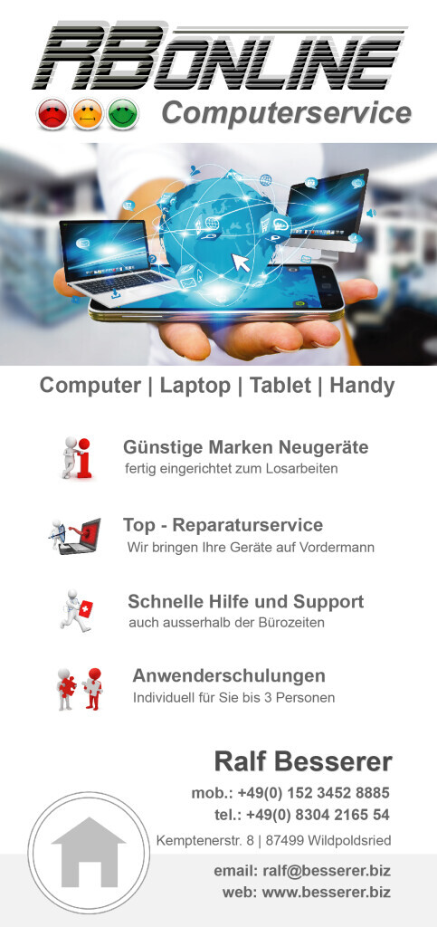 Bilder RBONLINE - Computerservice    Ralf Besserer