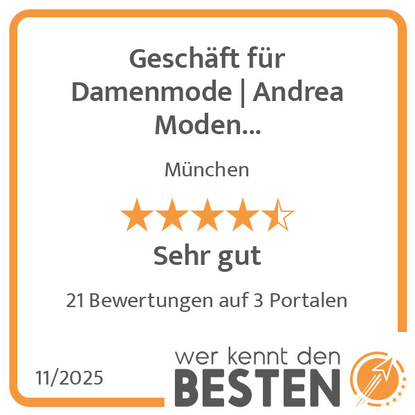 Bilder Geschäft für Damenmode | Andrea Moden Maßbekleidung | München