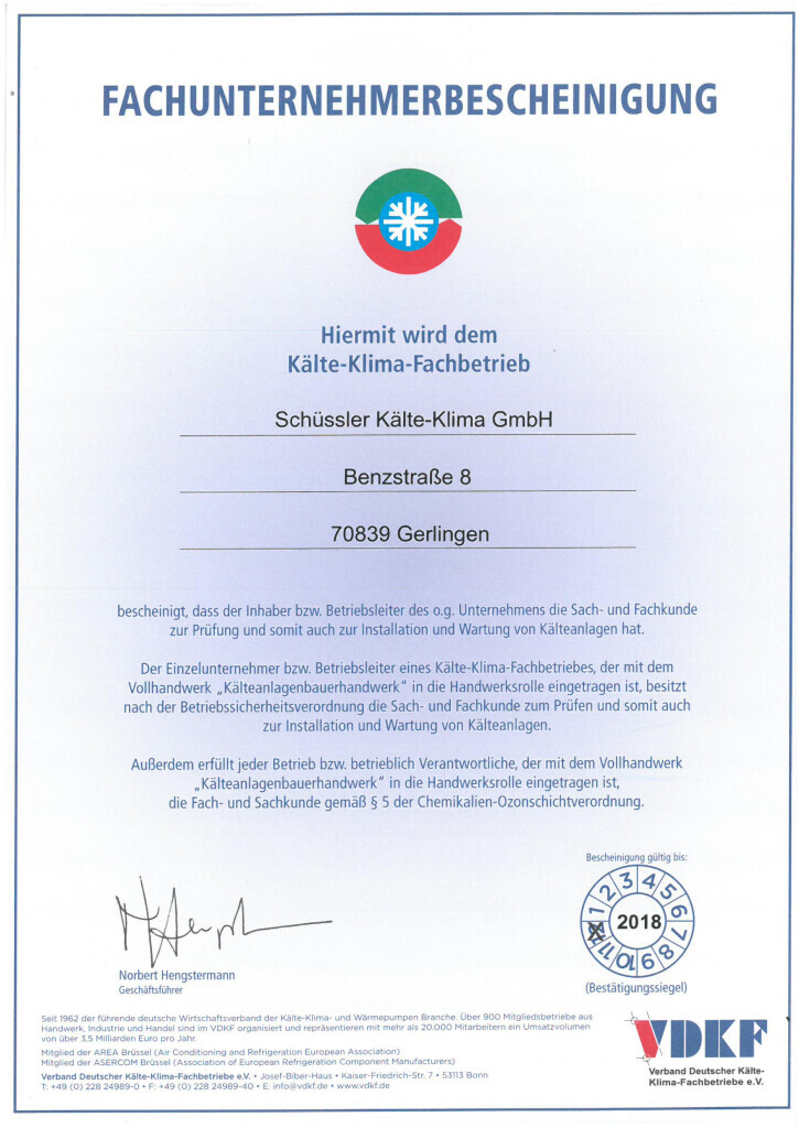 Bilder Kälte Schüssler GmbH