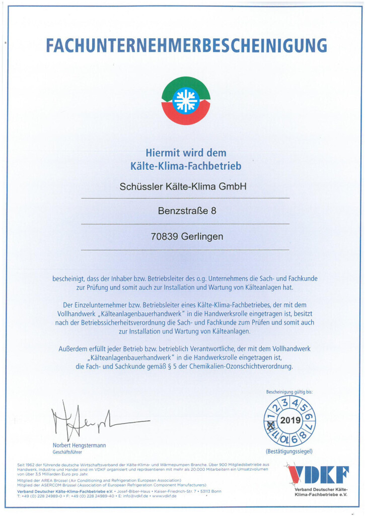 Bilder Kälte Schüssler GmbH