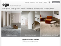 Screenshot for https://www.egecarpets.de/