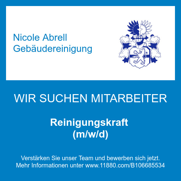 Bilder Nicole Abrell Gebäudereinigung