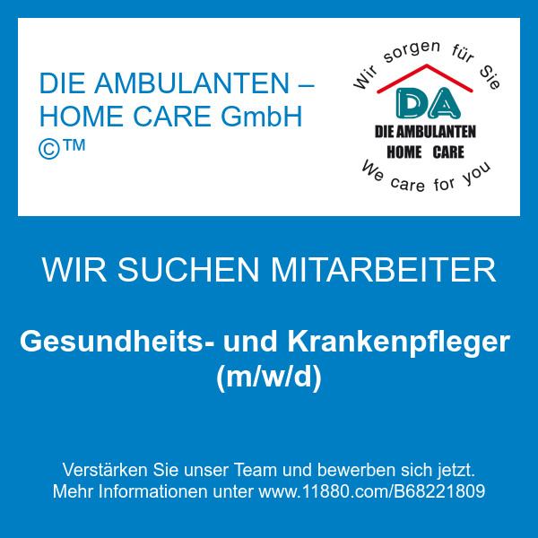 Bilder DIE AMBULANTEN – HOME CARE GmbH ©™