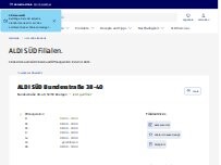 Website Screenshot ALDI SÜD
