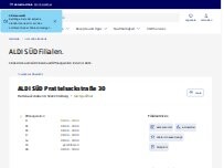 Website Screenshot ALDI SÜD