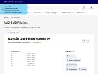 Website Screenshot ALDI SÜD