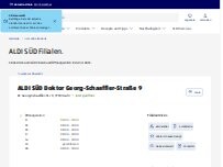 Website Screenshot ALDI SÜD
