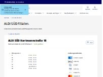 Website Screenshot ALDI SÜD
