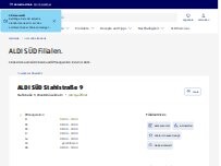 Website Screenshot ALDI SÜD