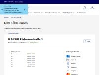 Website Screenshot ALDI SÜD