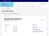 Website Screenshot ALDI SÜD